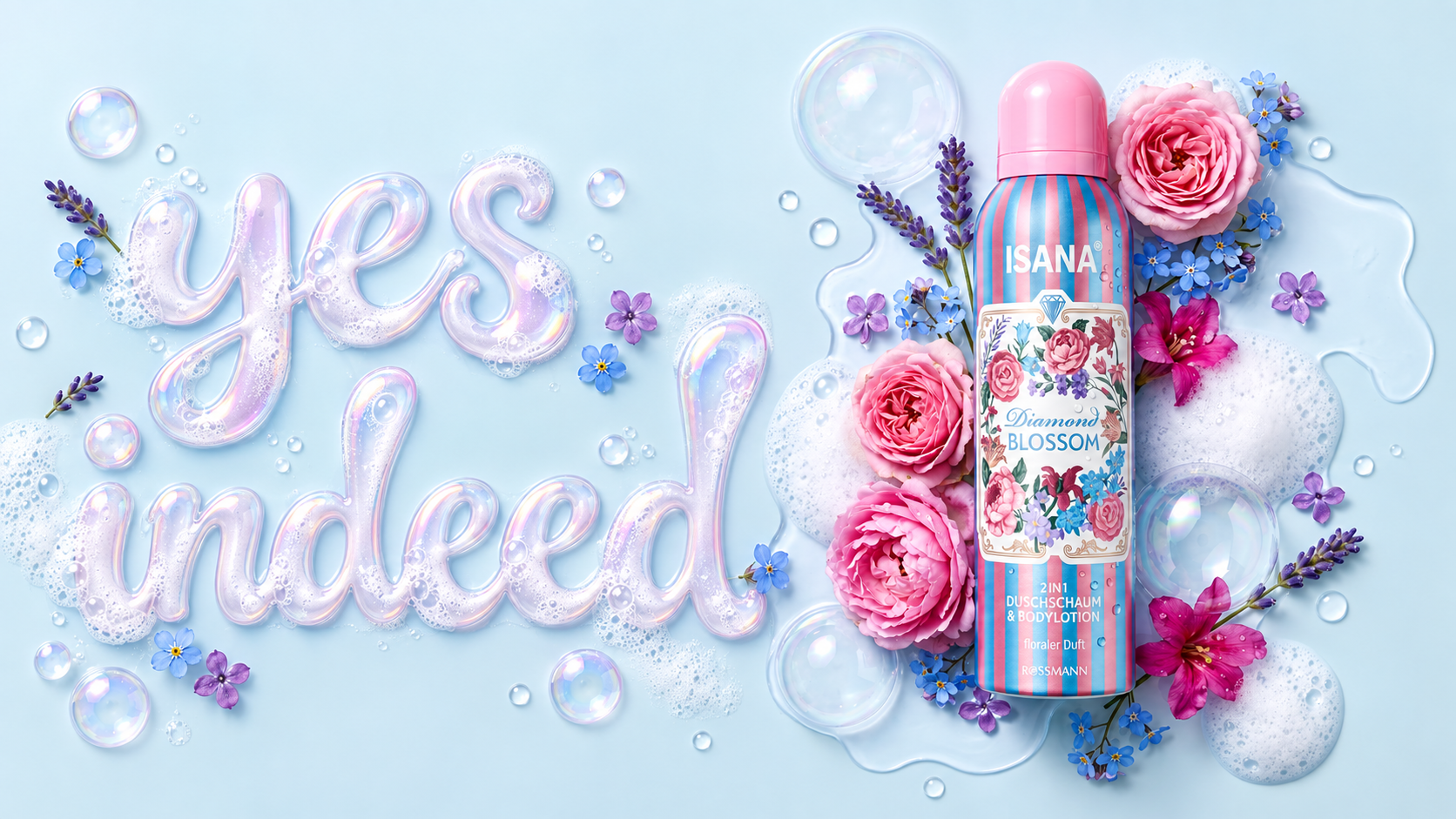 Rossmann Isana Diamond Blossom — Yes Indeed