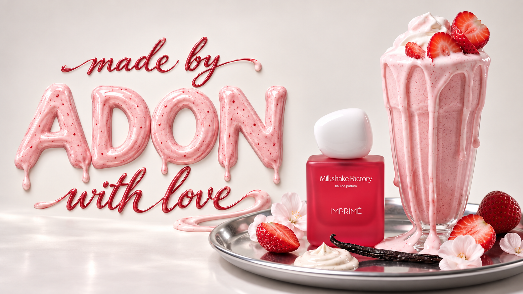 Imprimé Milkshake Factory — Made by ADON with love